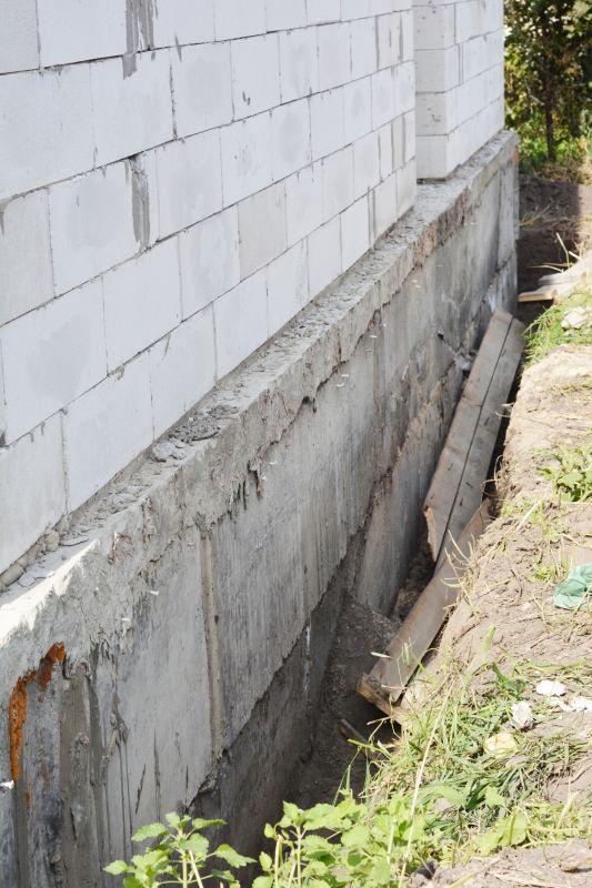 Repaired Foundation with Stabilization